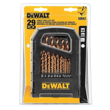 Dewalt 29-PC. Cobalt Alloy Steel Set DD4069