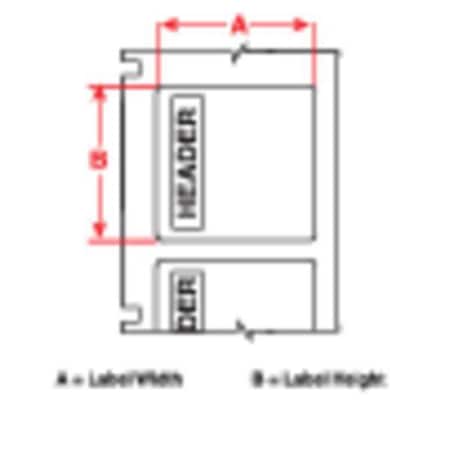 Brady Arc Flash Label, Red/White, Polyester, PK2 THTEL-161-483-1-DA