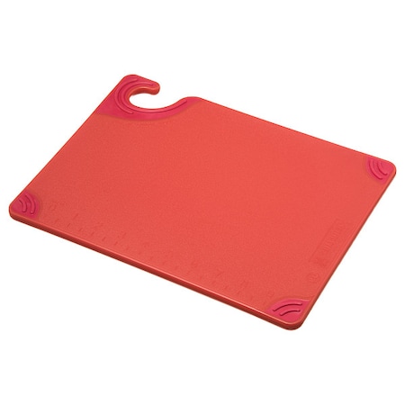 San Jamar Cutting Board, Red 12 x 9 In. CBG912RD