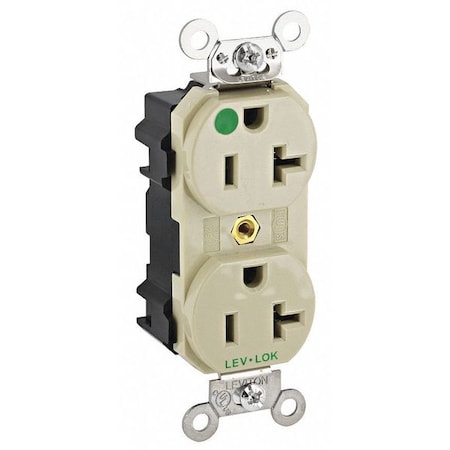 LEVITON Receptacle M8300-I