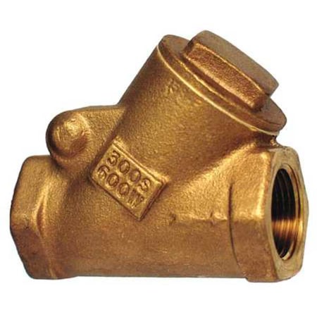 Milwaukee Valve 2" FNPT Bronze Swing Y Check Valve 515Y 2"