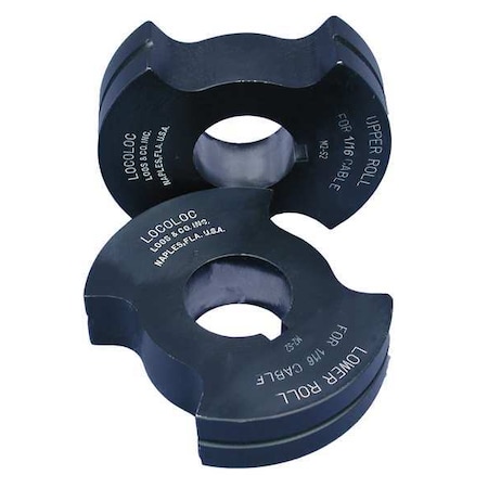 Loos Straight Shank Terminal Die Set, 3/32, PR M2-S3