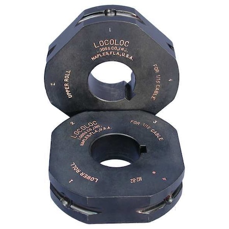 Loos Ball Terminal Roll Die Set, 5/32, PR M2-B5
