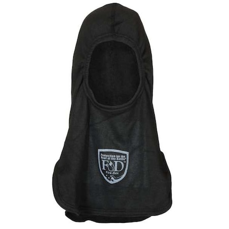 Fire-Dex Fire Hood, 8.6 cal./cm2, CarbonX, 6.5 oz, Black, Universal H81CXNB