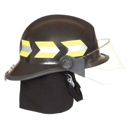 Fire-Dex Fire Helmet, Fiberglass, Yes, White, Fits Hat Size 6-1/2 to 9 , Modern 911H911