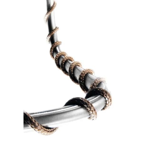 Briskheat Heating Cord, 120VAC, 260W, 12 ft., Max. Temp. 900 Degrees F (482 Degrees C) HTC451003