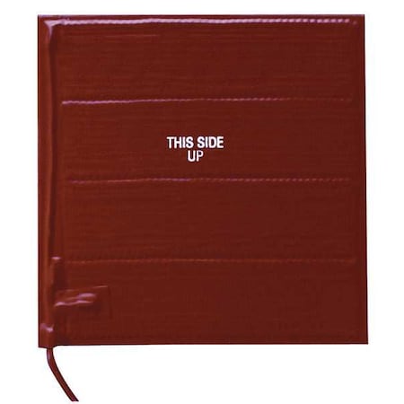 Briskheat Heating Blanket, Silicone Rubber, 120V, 90W, 6"W x 12"L SRP06121