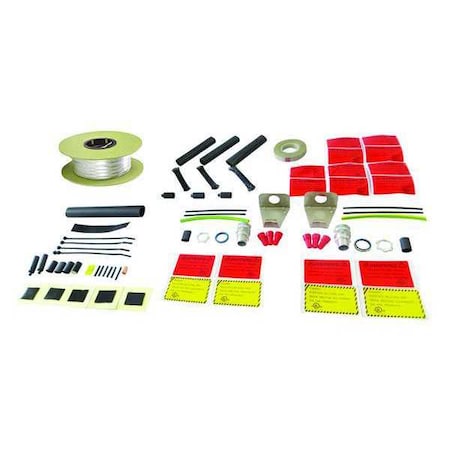Zoro Select Electric Heating Cable Kit, 120VAC, 100 ft Length 13R075