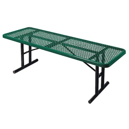 Ultrasite Picnic Table, 96" W x30" D, Green 238U-V8-Green