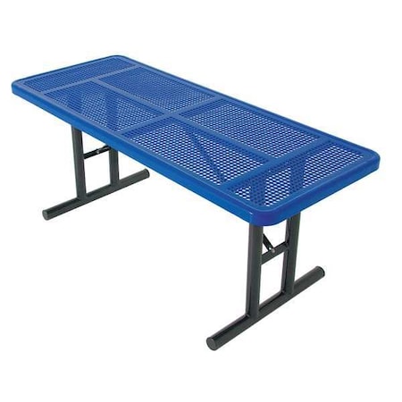 Ultrasite Picnic Table, 96" W x30" D, Blue 238U-P8-Blue