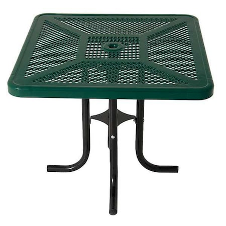 Ultrasite Picnic Table, 36" W x36" D, Green 361L-P-Green