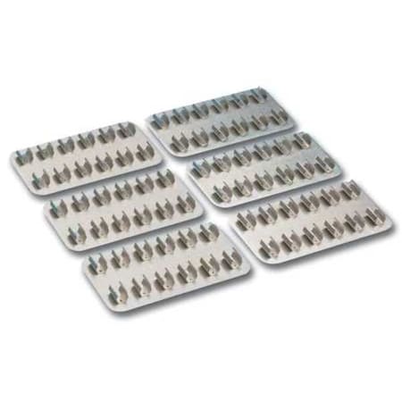 Genie ClipPlates, Metal, forTube10-13mm, PK6 SI-1120