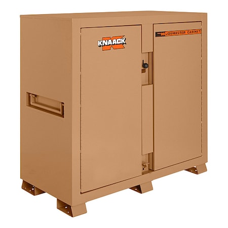 Knaack Model 99 JOBMASTER Jobsite Cabinet, Tan, 60" W x 30" D x 60" H 99