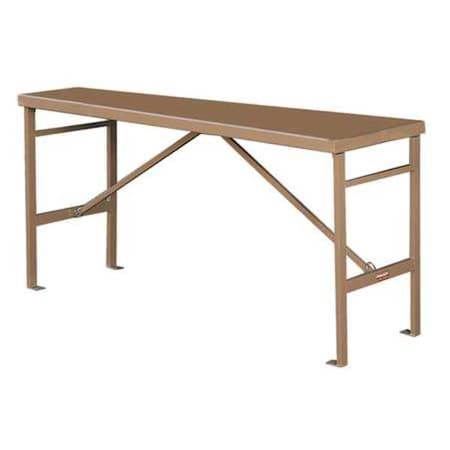 Knaack Work Table, Steel, 72-1/2" W, 36" Height, 750 lb., Folding R-72