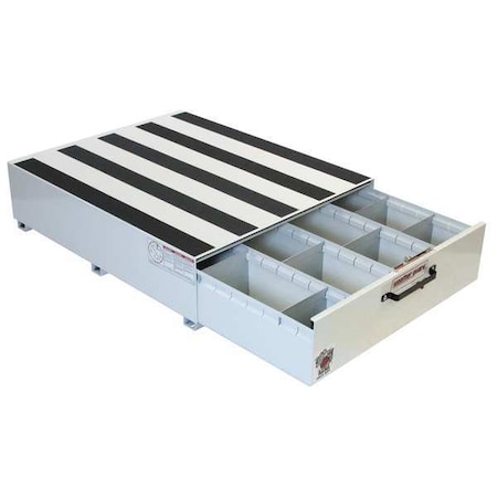 Weather Guard PACK RAT Truck/Van Storage Drawer, 48 in D, Steel 338-3