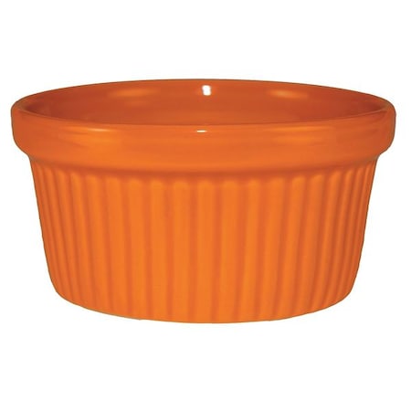 Iti Fluted Ramekin, 4 Oz, Orange, PK36 RAMF-4-O