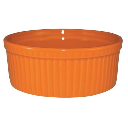 Iti Fluted Ramekin, 6 Oz, Orange, PK36 RAMF-8-O