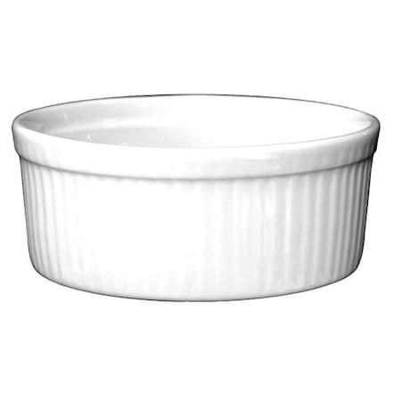 Iti Fluted Ramekin, 8 Oz, European White, PK36 RAMF-10-EW