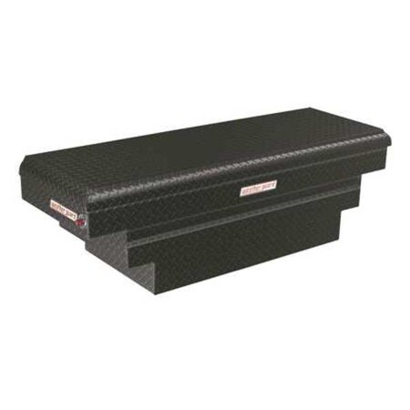 Weather Guard Truck Box, Crossover, Aluminum, 62"W, Black, 8.9 cu. ft. 137-5-01