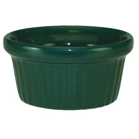 Iti Fluted Ramekin, 2 oz Cap., Green, PK36 RAMF-2-G