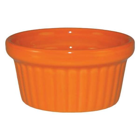 Iti Fluted Ramekin, 2 Oz, Orange, PK36 RAMF-2-O