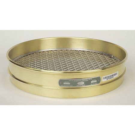 ADVANTECH Sieve, #16, B/S, 12 In, Half Ht 16BS12H