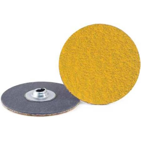 Arc Abrasives Quick-Change Sand Disc, 2 in Dia, TS, PK100 71-31451K