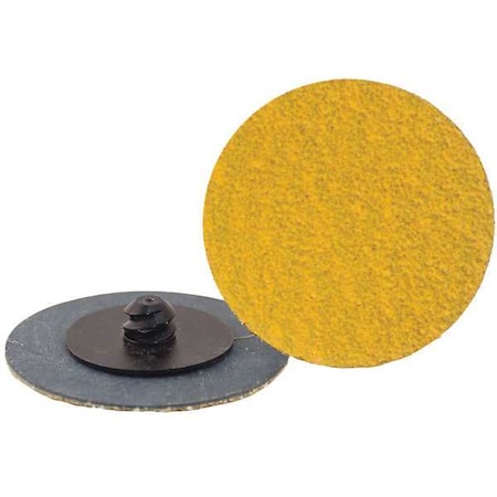 Arc Abrasives Quick-Change Sand Disc, 2 in Dia, TR, PK100 71-31652K