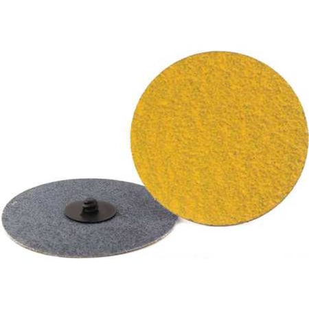 Arc Abrasives Quick Change Disc, 4in, 60 Grit, TR, PK25 71-31677K