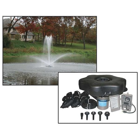 Kasco Pond Decorative Fountain System, 28 In. W 4400HJF100