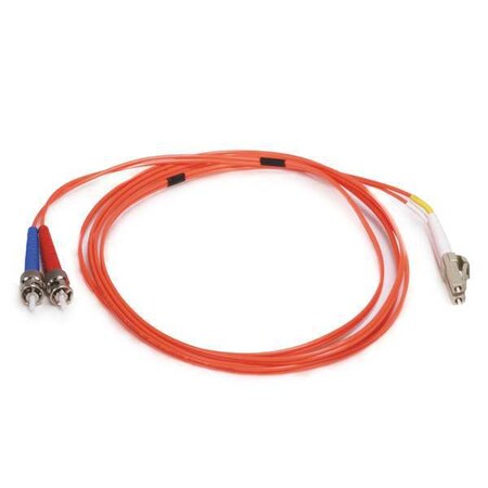 Monoprice Fiber Optic Patch Cord, LC/ST, 2m, Orange 2622