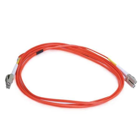 Monoprice Fiber Optic Patch Cord, LC/LC, 2m, PVC, 10GB 6203