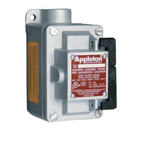 APPLETON ELECTRIC Tumbler Switch, EDS Series, 1 Gang, 4-Way EDS110F4W