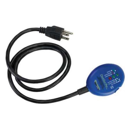 Reliance Controls Receptacle Tester with GFCI, 60 Hz, 120VAC THP102P