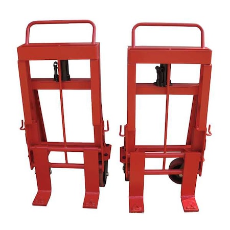 Dayton Machinery Mover, 4,000 lb. Cap, PK2 13V414