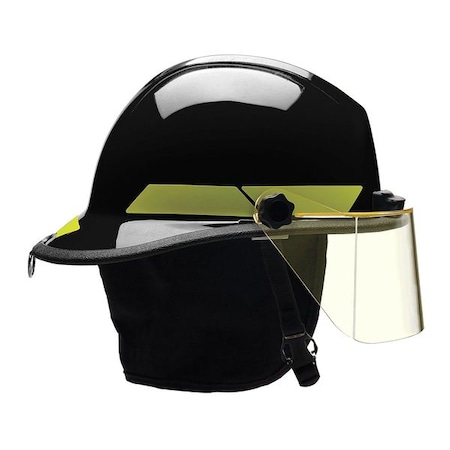 Bullard Fire Helmet, Thermoplastic, 6-Point Sure-Lock(R