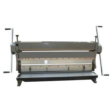 Dayton Combination Machine, 40.5 in Bending Length, 40 1/2 in Cutting Width, Min 1 11/16 in Rolls 13W873