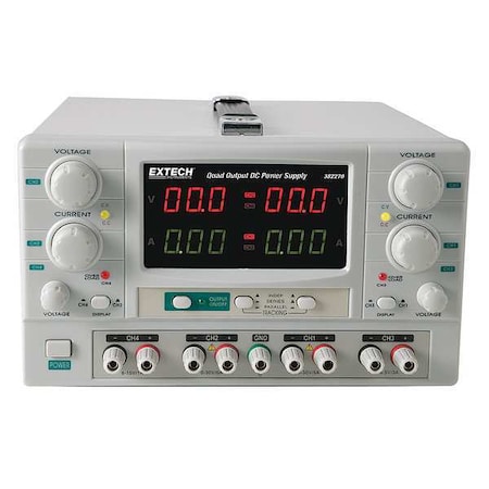 Extech Quad Output DC Power Supply 382270