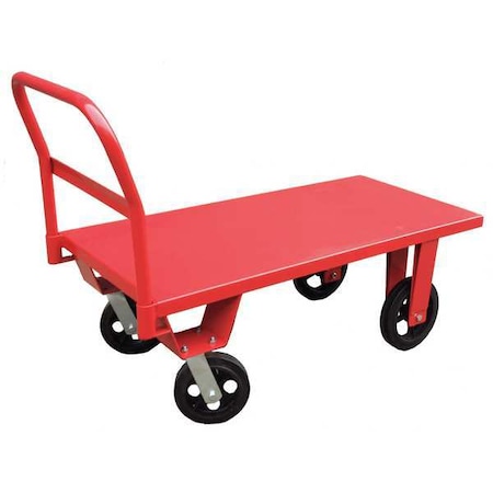 Zoro Select Standard Platform Truck, 3000 lb., 64 In L 13X497