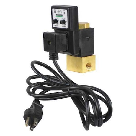 Speedaire Auto Drain Valve, 115V, 1/4 In., 0.75 gpm 13X536