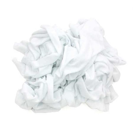 Zoro Select G342050PC Recycled Cotton T-Shirt Cloth Rag 50 lb. Varies Sizes, Assorted