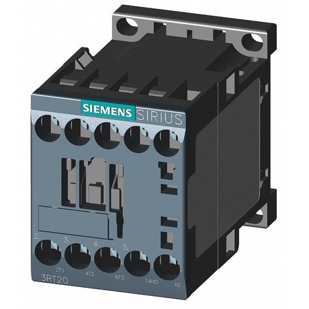 SIEMENS IEC Magnetic Contactor, 3 Poles, 110/120 V AC, 7 A, Reversing: No 3RT20151AK61