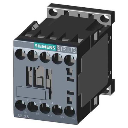 Siemens IEC Magnetic Contactor, 4NO, 110V-120V AC, 4 P, Non-Reversing, Screw 3RT23161AK60