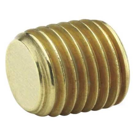 Parker Brass Countersink Plug, MNPT, 1/2" Pipe Size VS219P-8