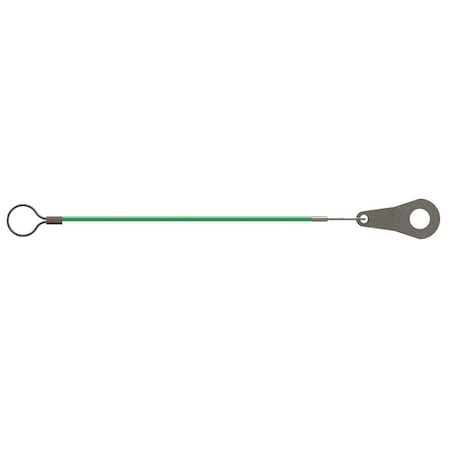 Innovative Components Tool Lanyard, 12 In. L, Stainless Steel LN3/641200X3Q7X