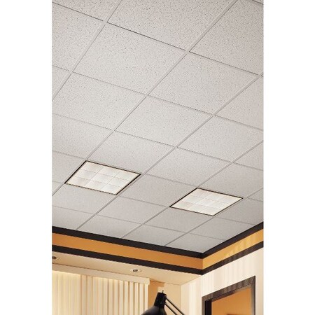 Armstrong 24 Lx24 W Acoustical Ceiling Tile Cortega Mineral