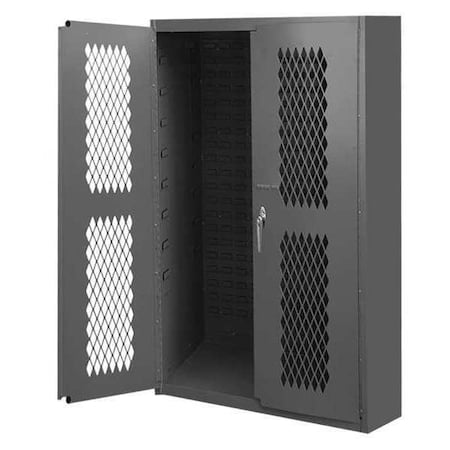 Durham Mfg 16 ga. ga. Steel Cabinet, Ventilated, 16 Gauge EMDC-2600-BLP-95