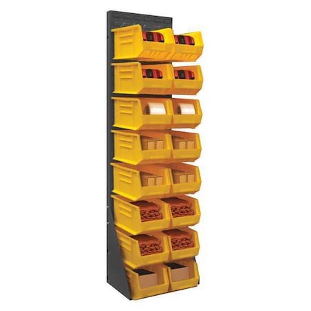 Durham Mfg Louvered Panel Stand, 17-1/4"x68" LPRSS-17.25X68-95