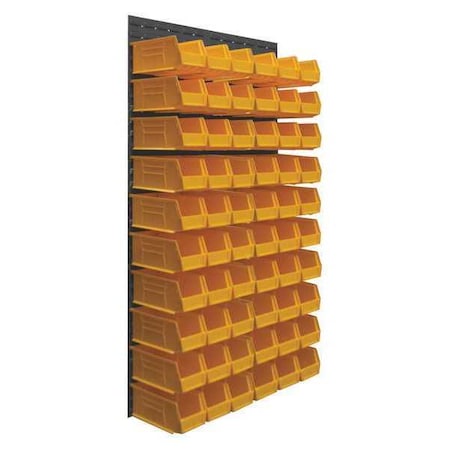 Durham Mfg Louvered Panel, Wall Mount, 17-1/4"x64" LPW-34.5X64-95