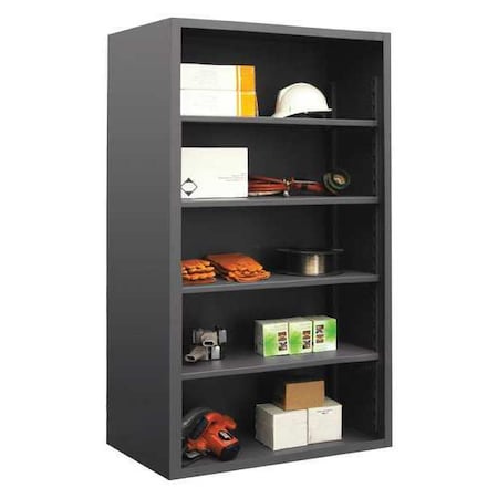 Durham Mfg Shelving, Enclosed, 12 Gauge, 18"x48"x72" 5007-4S-95